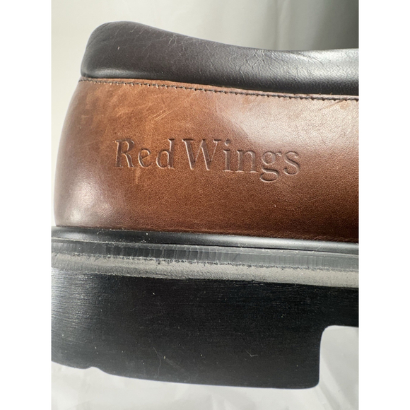 Red Wing Shoes Oxford Safety Toe Leather Mens 9B Work Shoes Brown main image 8